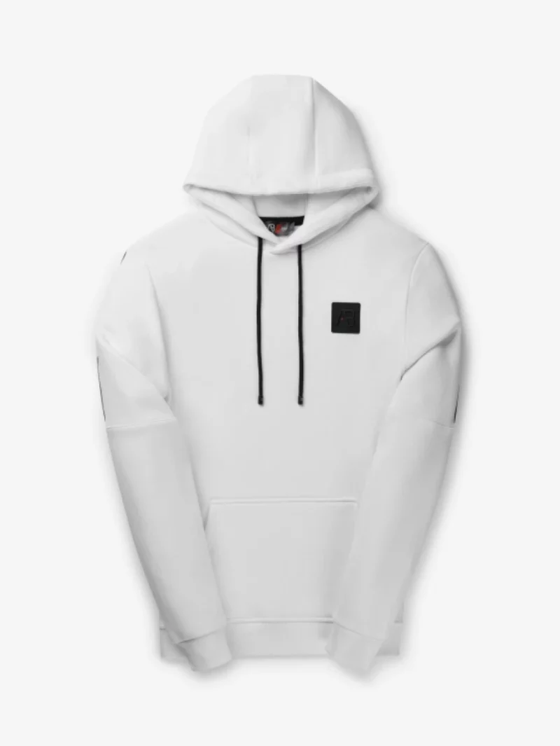 ab lifestyle flag hoodie white