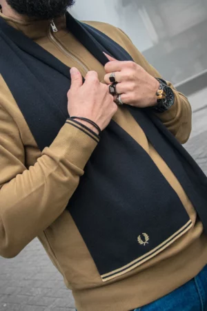 fred perry c9152 157 black champagne