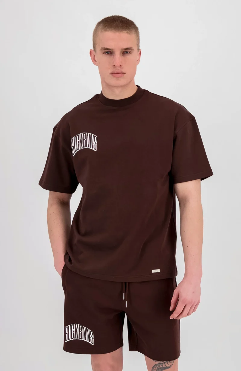 black bananas statement tee brown