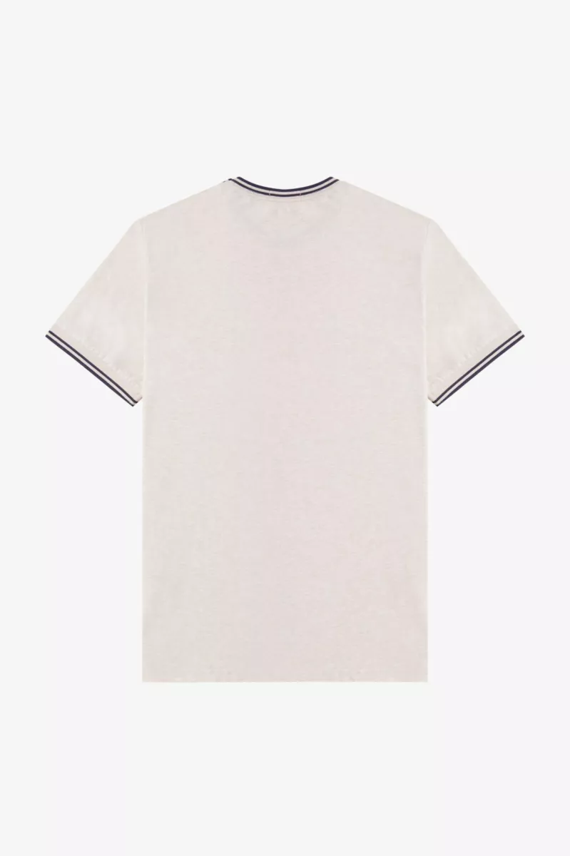 Fred Perry Twin Tipped T-Shirt 5 Fred Perry m1588 w50 porridge marl/anchor grey