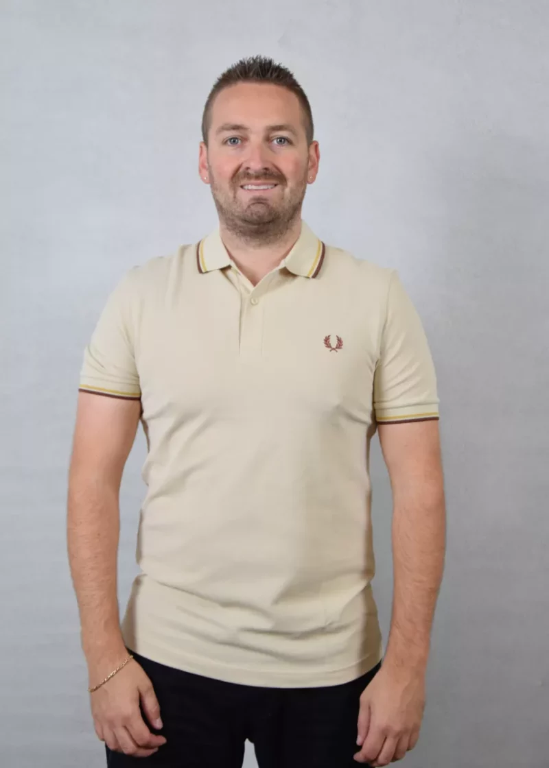Fred Perry m3600 w55 oatmeal/honeycomb