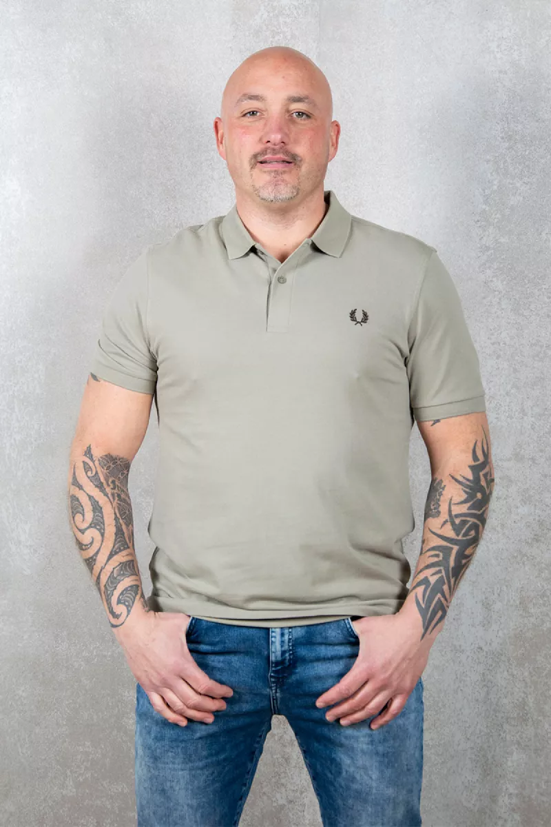 Fred Perry m6000 u84 warm grey/brick