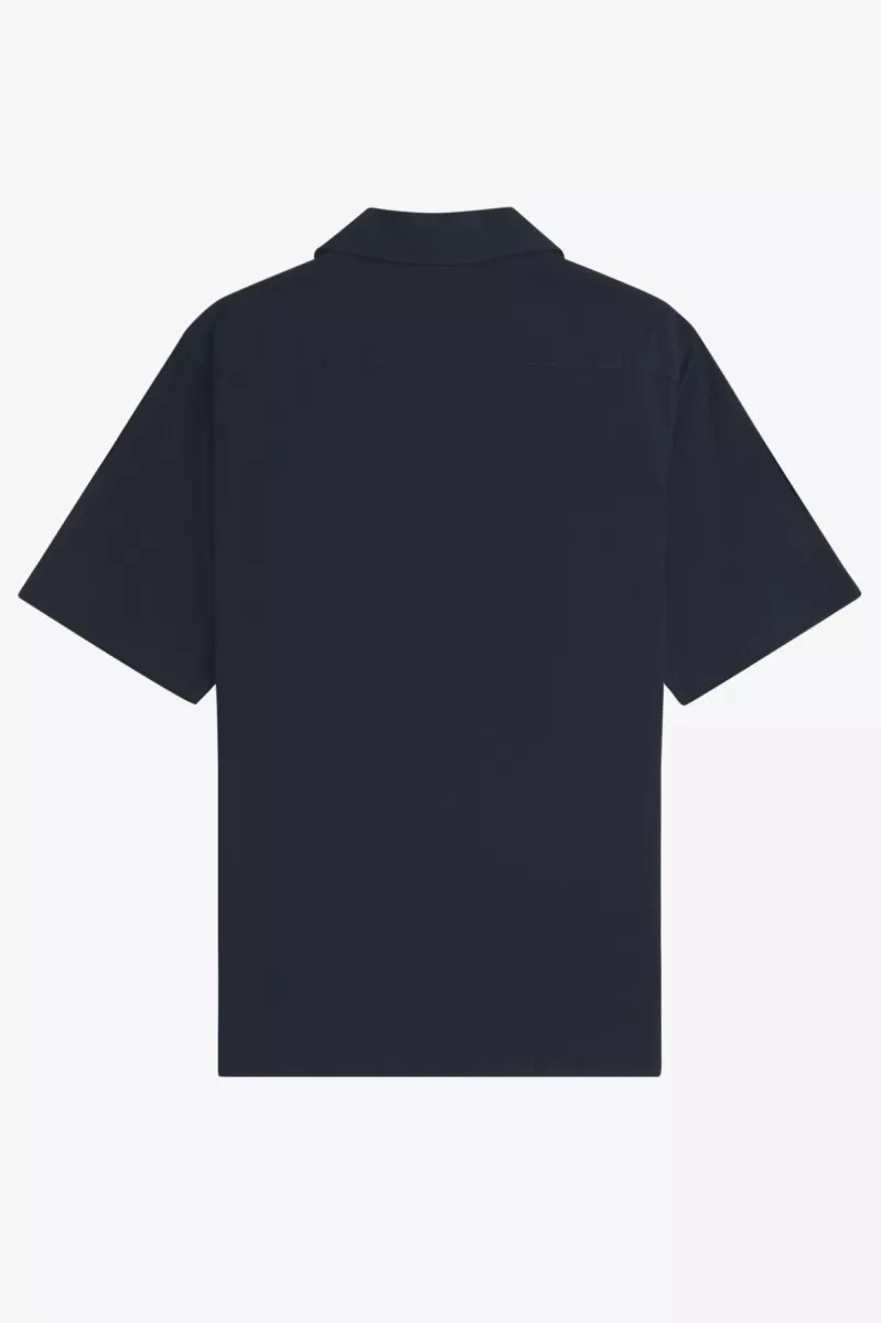 Fred Perry Lightweight Texture Revere Col 5 Fred Perry m7762 608 navy