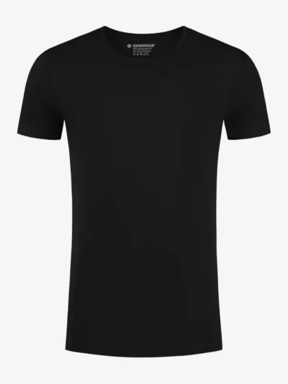 Garage R-Neck bodyfit 200 Black