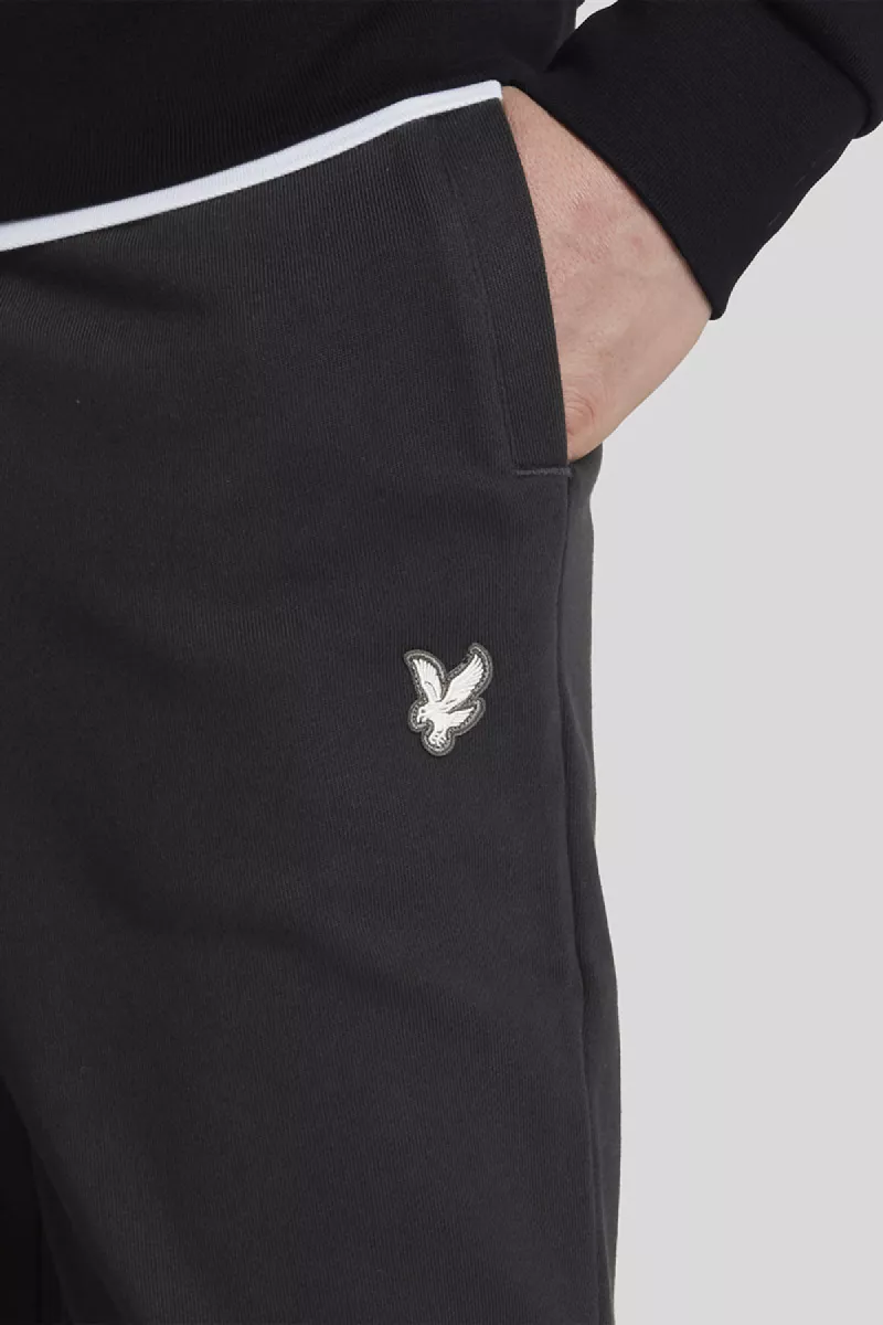 Lyle & Scott Diagonal Waeve French Terry Sweatpant 7 Lyle & Scott ml2146v w835 lacquer