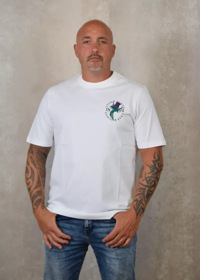 Lyle & Scott ts2105v 626 white