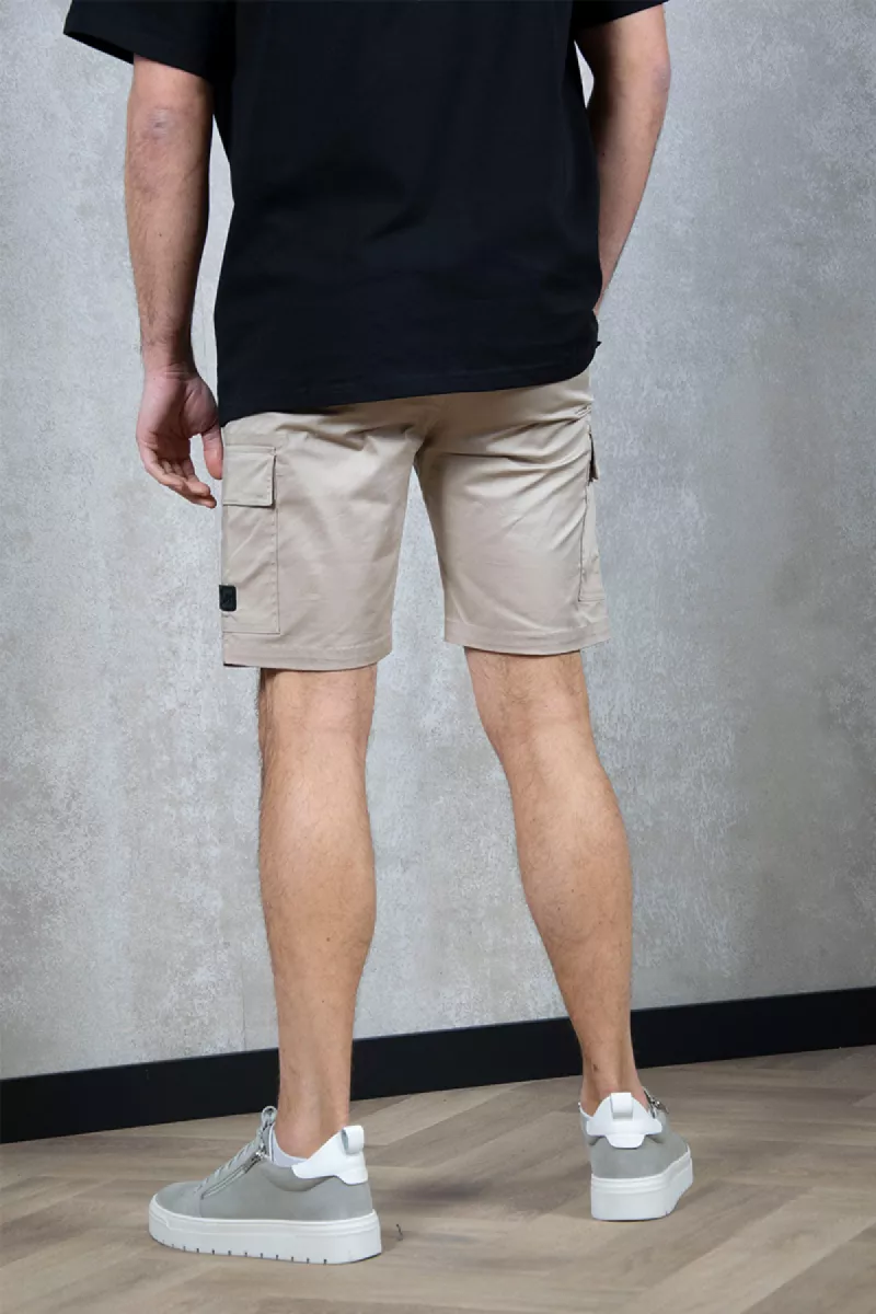 Malelions Cotton Cargo Shorts 3 Malelions cotton cargo shorts beige