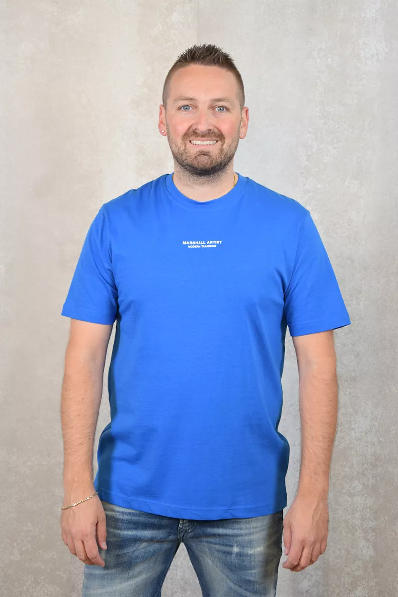 Marshall Artist Injection T-Shirt 1 Marshall Artist msatm10532 radial blue