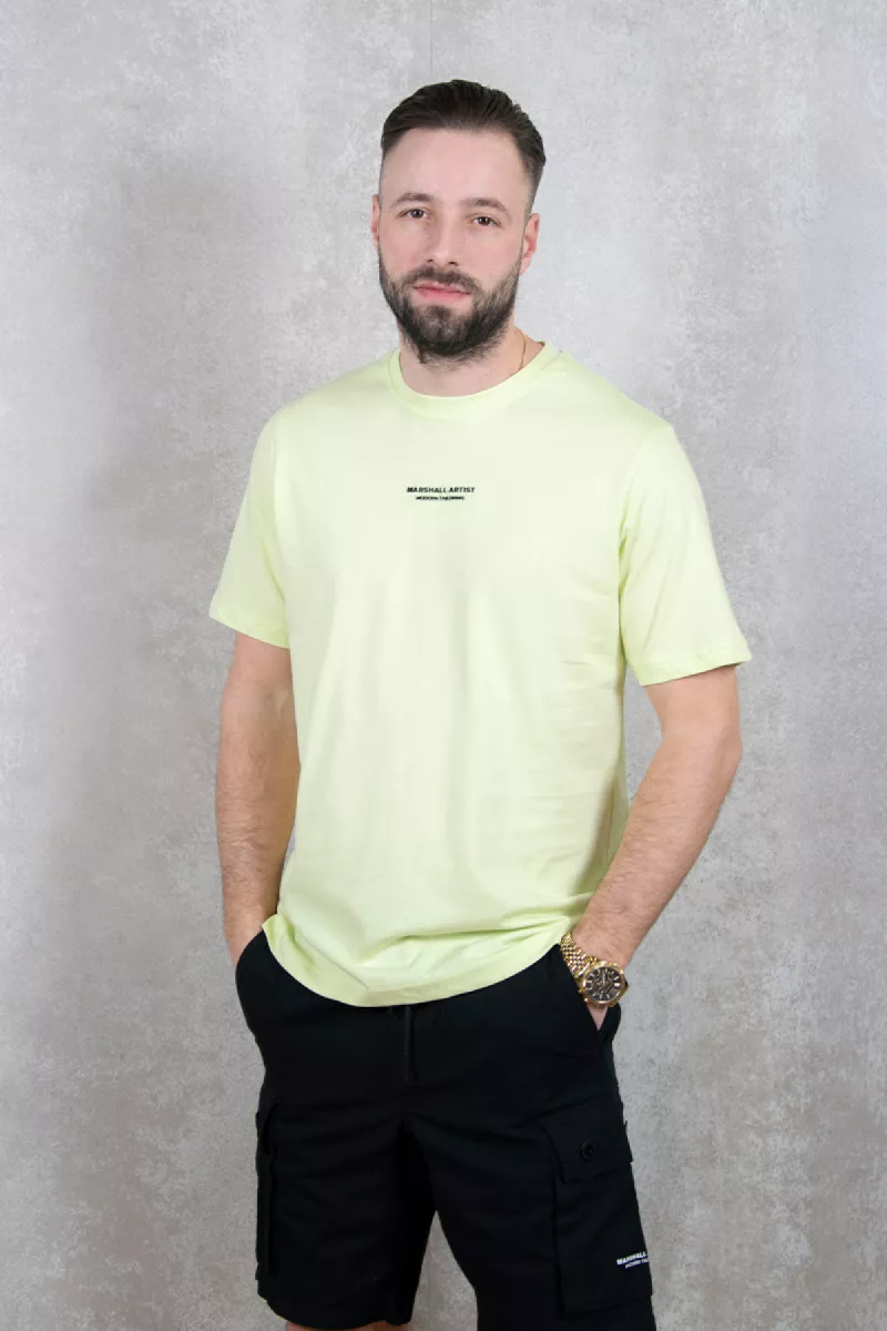 Marshall Artist Injection T-Shirt 1 Marshall Artist msatm10801 shadow lime