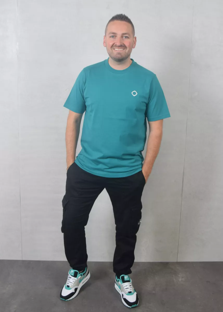 Ma.Strum SS Icon Tee 4 Ma.Strum mas8371 m433 lake blue