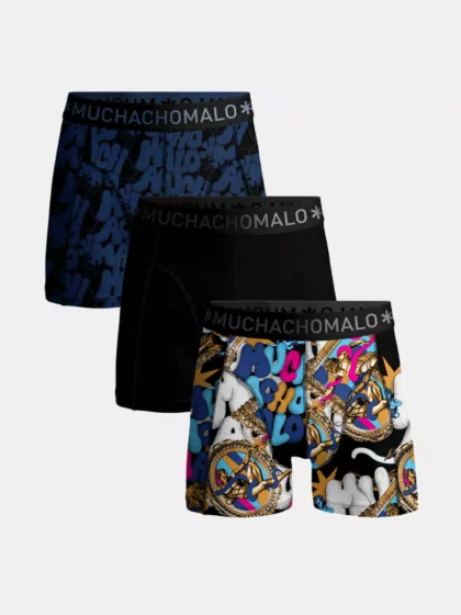 MUCHACHOMALO adam1010-07 print/print/black