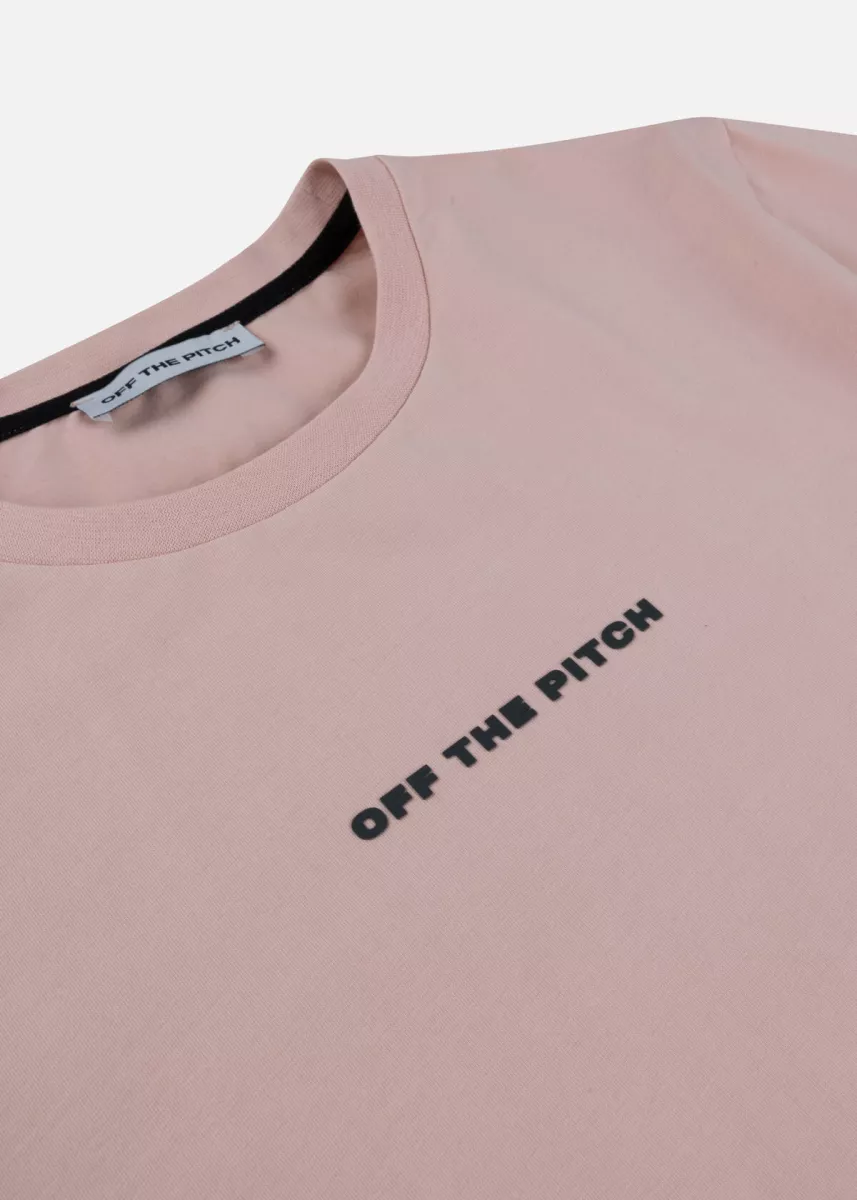 OFF THE PITCH Duplicate Slim Fit Tee 6 OFF THE PITCH duplicate slim fit tee 391 silver pink