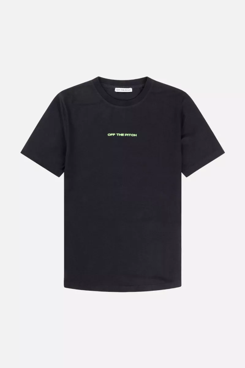 OFF THE PITCH Duplicate Slim Fit Tee 5 OFF THE PITCH duplicate slim fit tee 998 black