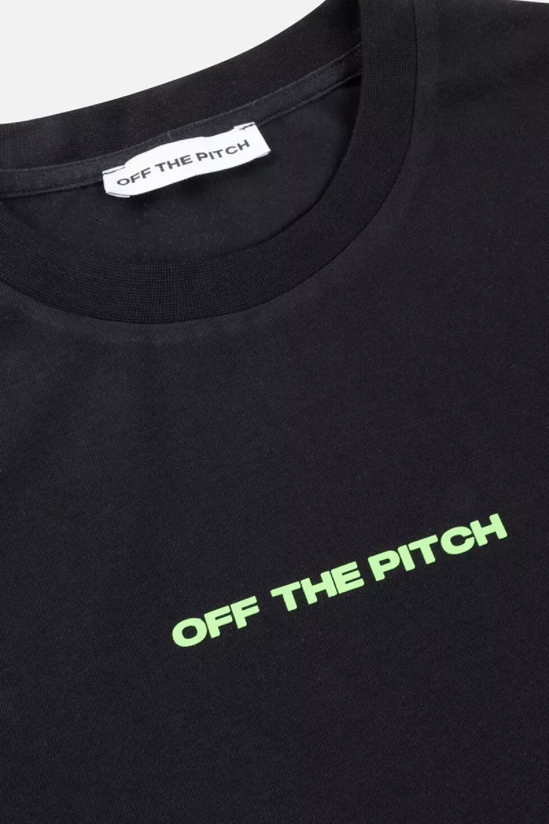 OFF THE PITCH Duplicate Slim Fit Tee 6 OFF THE PITCH duplicate slim fit tee 998 black