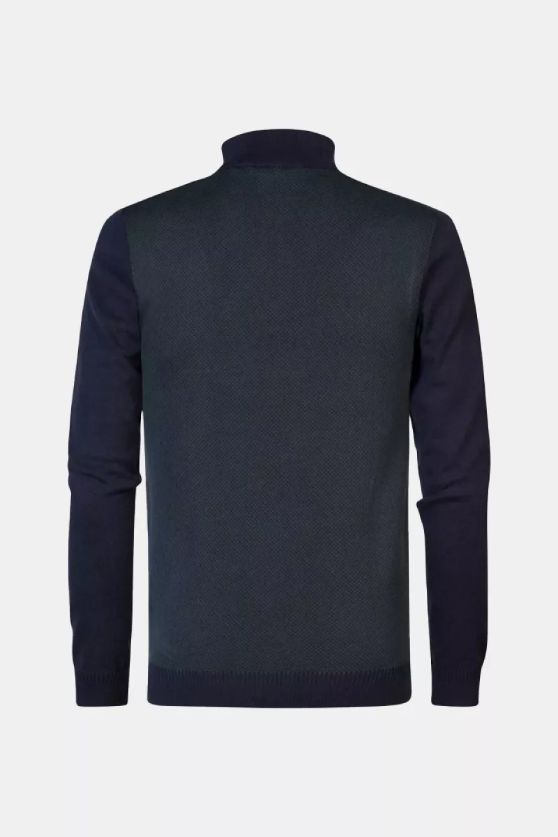 Petrol Industries Knitwear Collar 5 Petrol Industries kwc205 5120 sky captain
