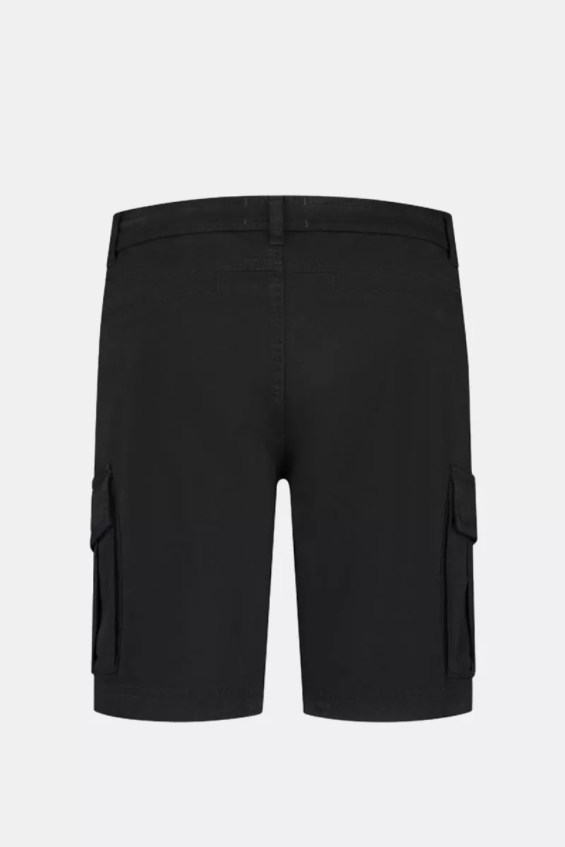 Purewhite Garment Dye Cargo Shorts 5 Purewhite 24010508 02 black