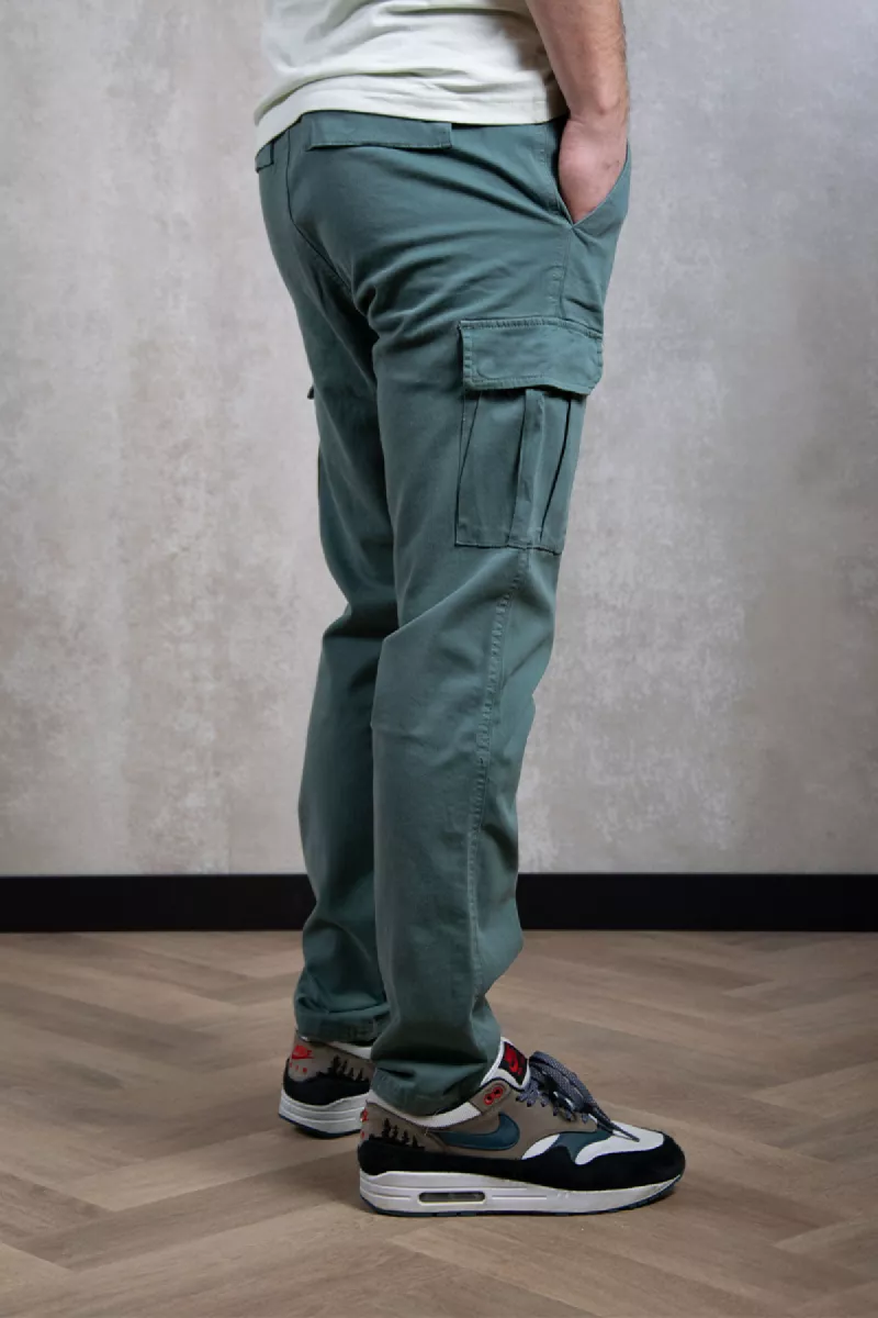 Purewhite Garment Dye Cargo Pants 3 Purewhite 24010512 76 faded green