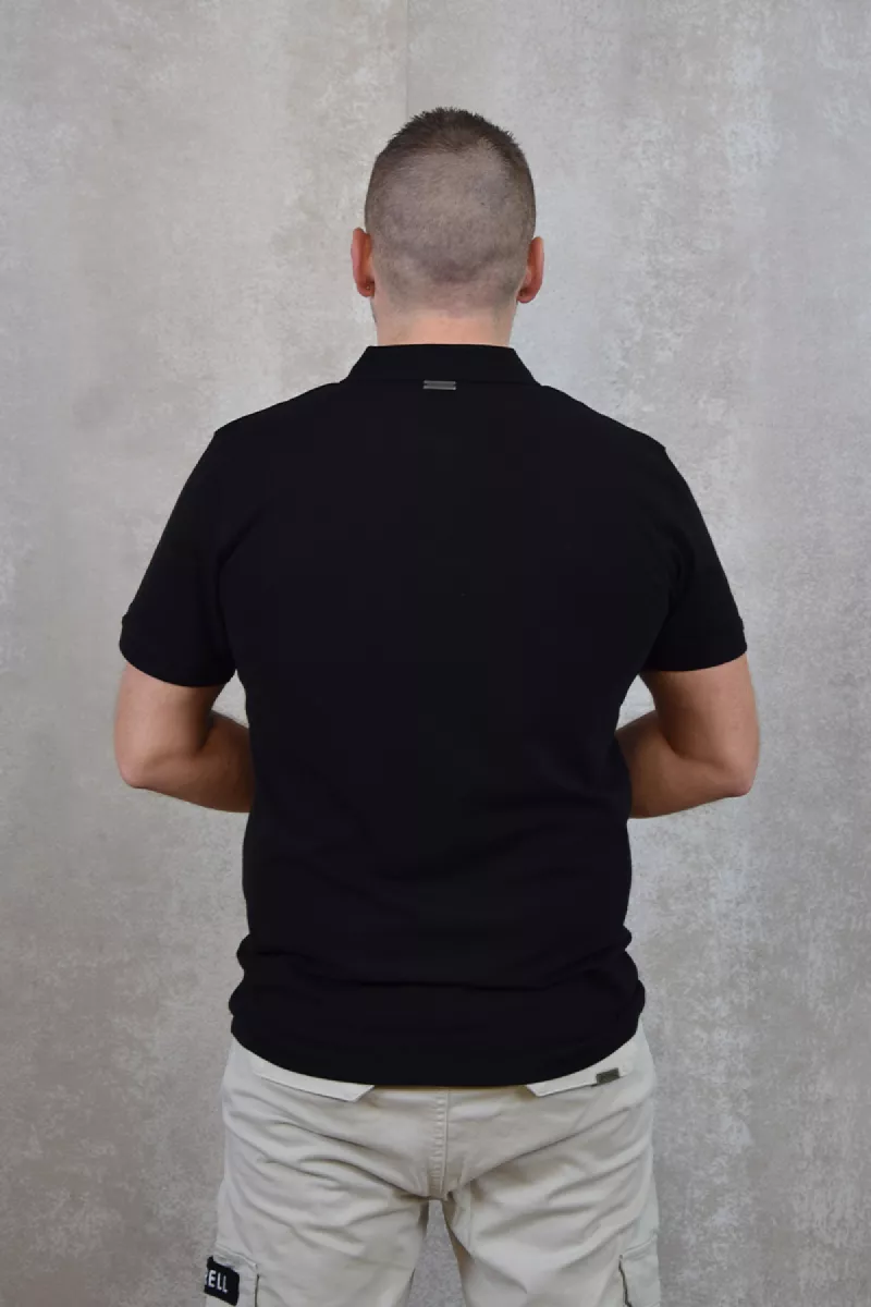 Quotrell Atelier Milano Chain Polo 2 Quotrell atelier milano chain polo black/white