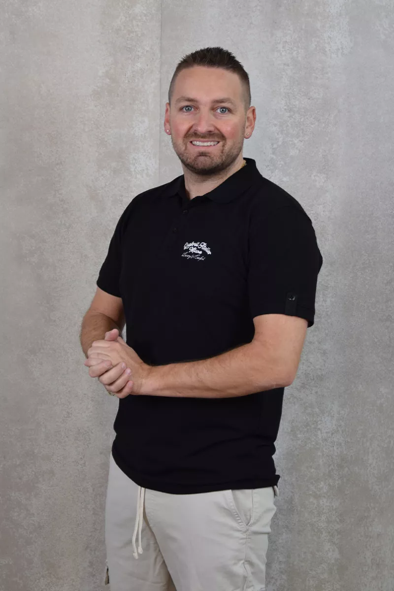 Quotrell Atelier Milano Chain Polo 1 Quotrell atelier milano chain polo black/white