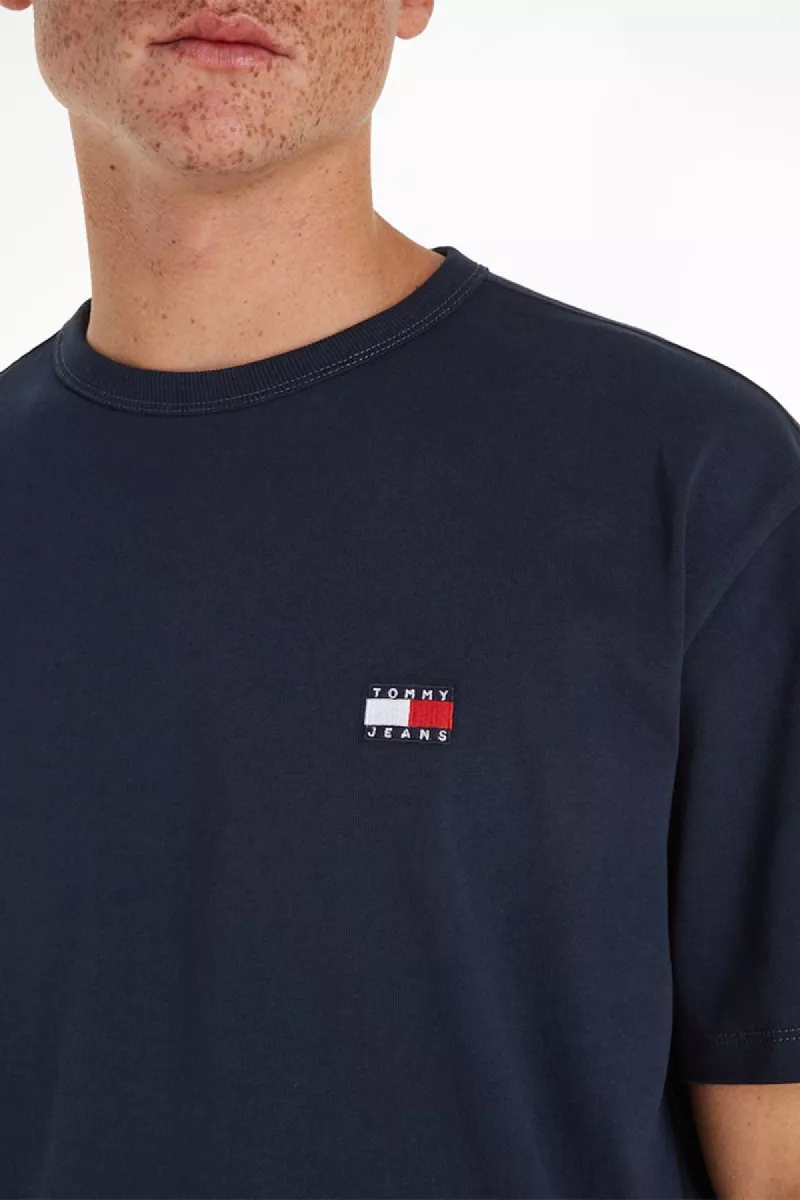 Tommy Jeans Reg Badge Tee 8 Tommy Jeans dm0dm17995 c1g dark night navy