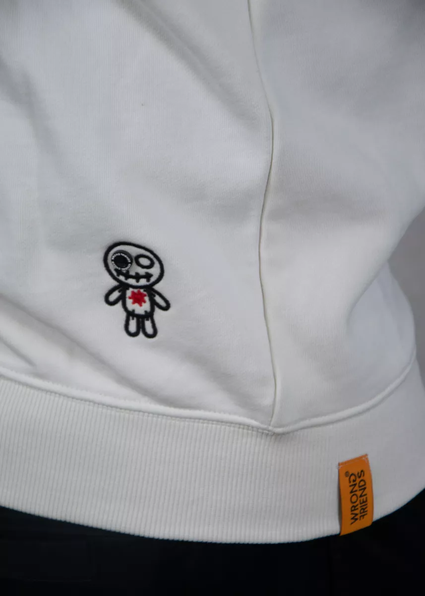 Wrong Friends Vigo Sweater 4 Wrong Friends vigo sweater light grey