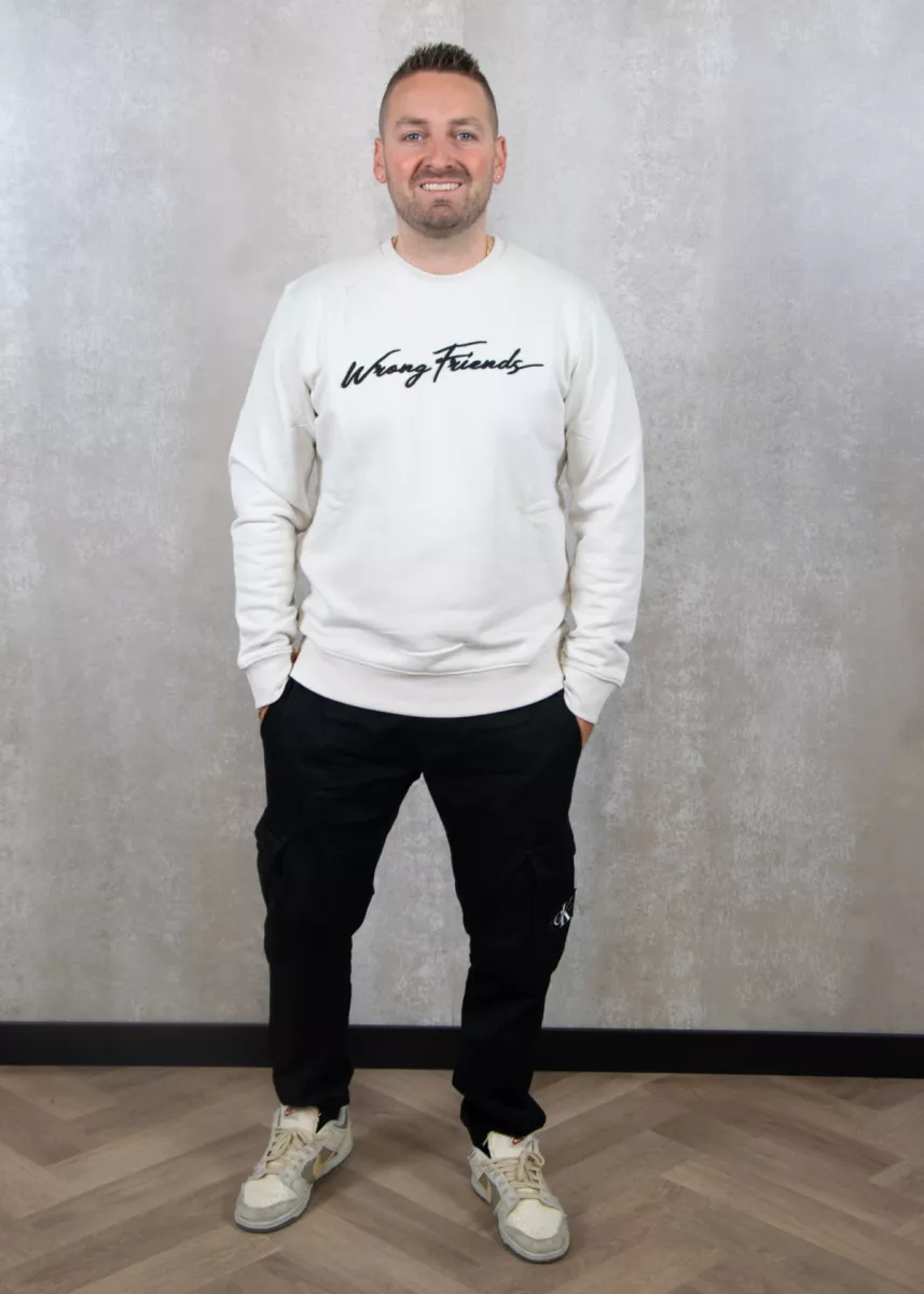 Wrong Friends Vigo Sweater 5 Wrong Friends vigo sweater light grey