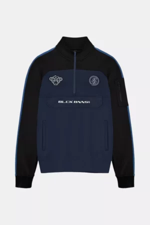 Black Bananas rumble tracktop navy