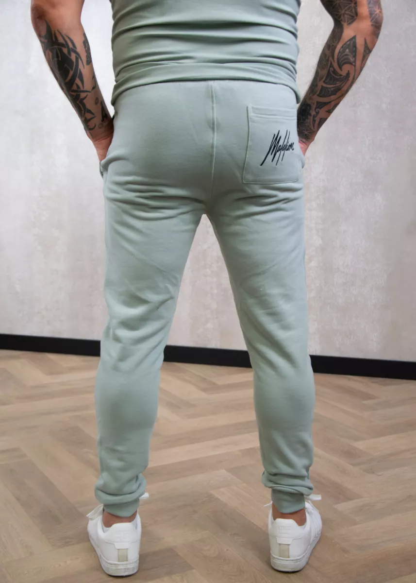 Malelions basic sweatpants 962 aqua grey