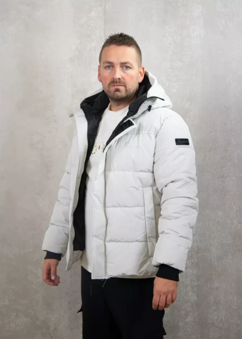 Malelions porter parka 022 cream