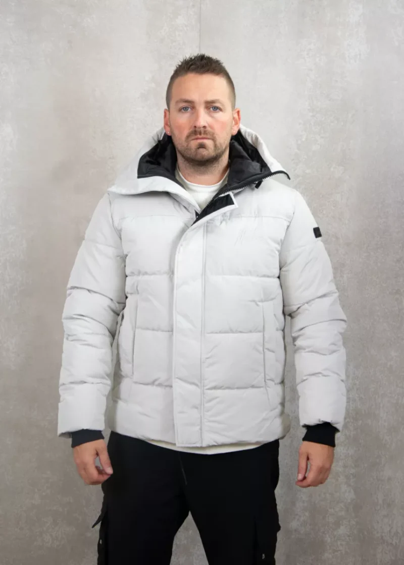Malelions porter parka 022 cream