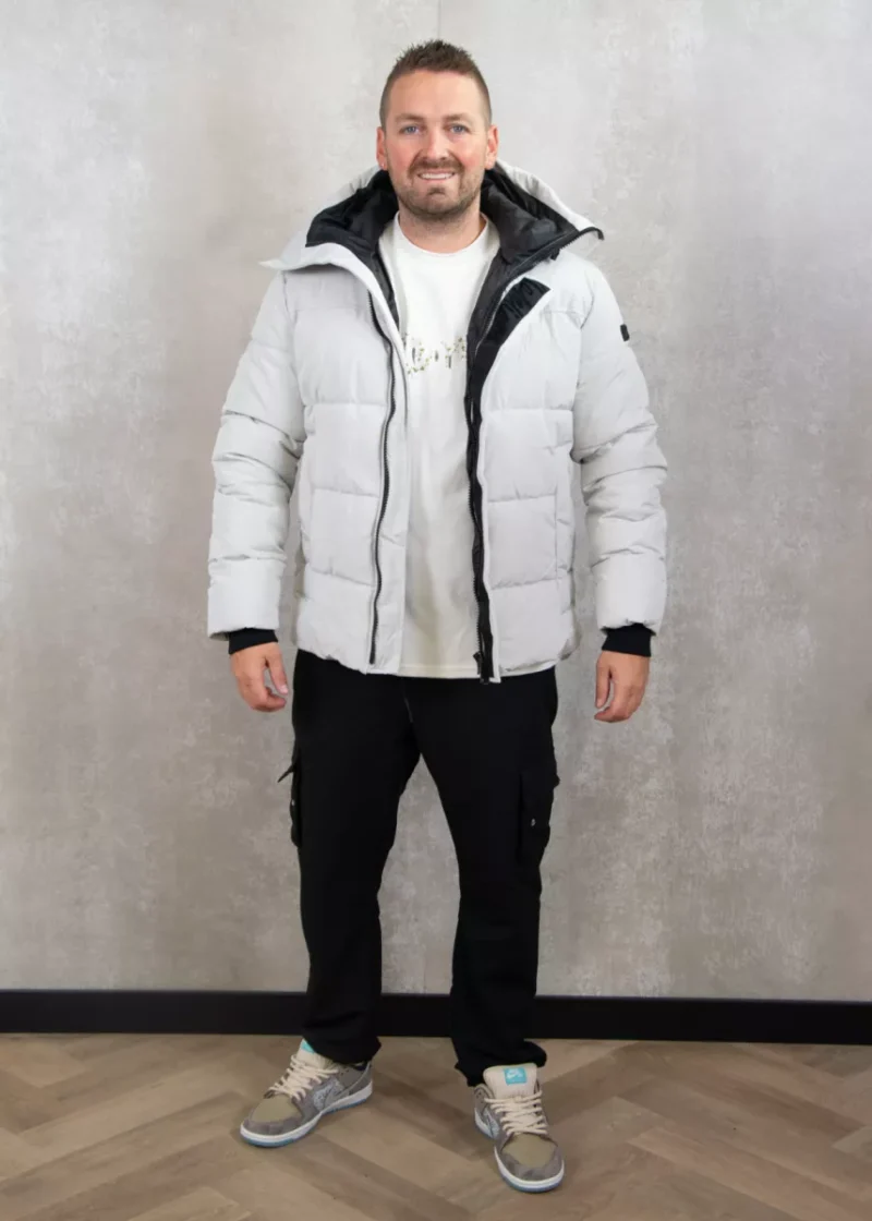 Malelions porter parka 022 cream