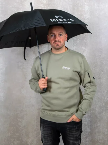 Mike's paraplu black