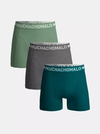 MUCHACHOMALO solid1010-613 green/grey/green