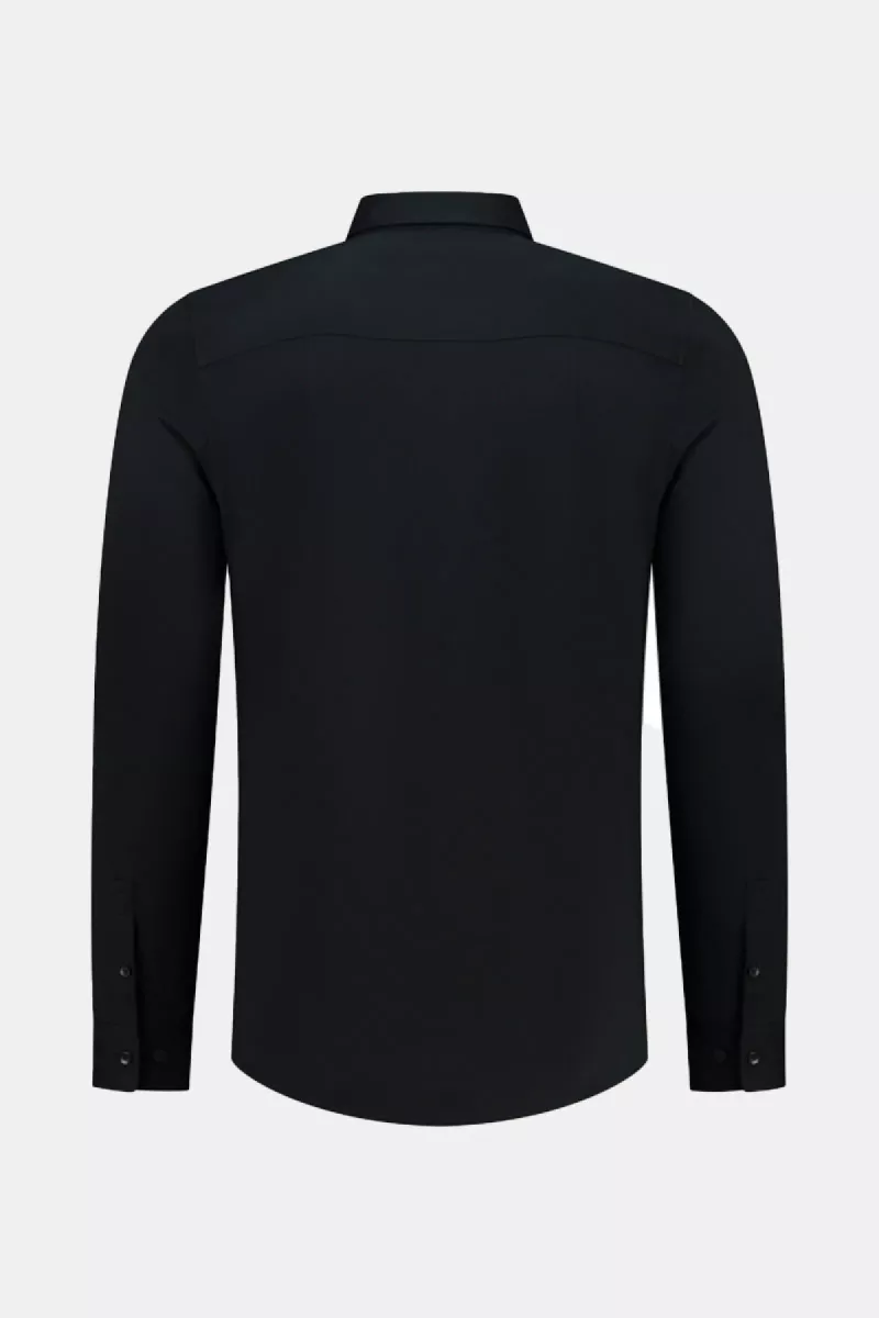 Pure Path Slim Fit Shirts Longsleeve 5 Pure Path 10212 02 black