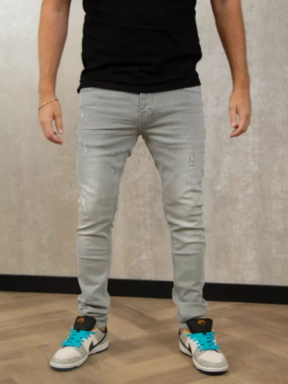 Purewhite the jone w1217 85 denim light grey