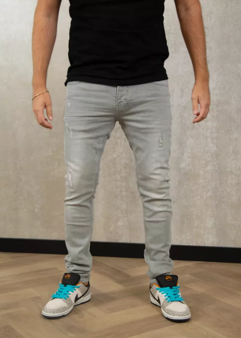 Purewhite the jone w1217 85 denim light grey
