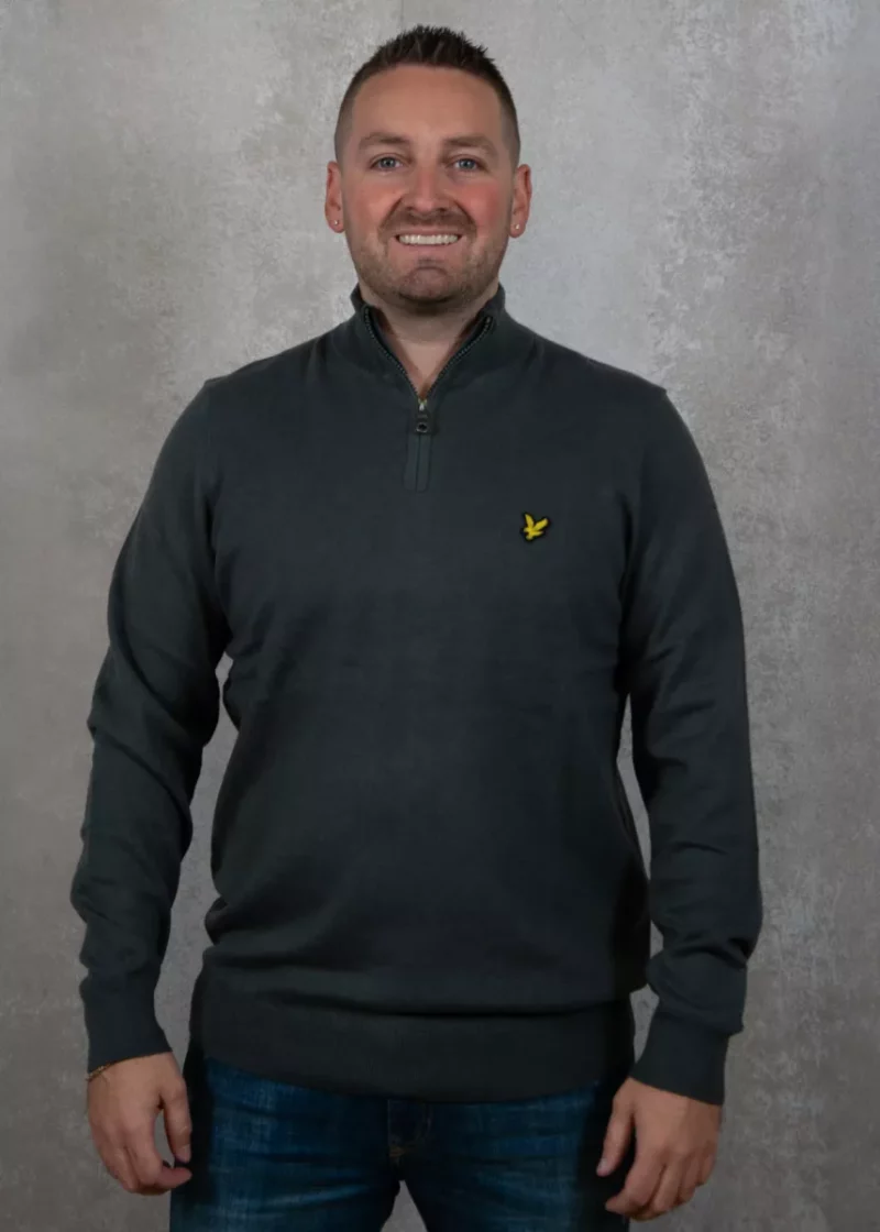 Lyle & Scott kn2112vc w504 deep green
