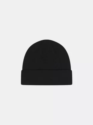 Quotrell ribbed beanie black