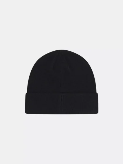 Quotrell ribbed beanie couture black