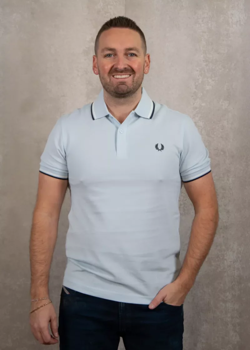 Fred Perry m3600 y25 lgic/swhi/tnsbl