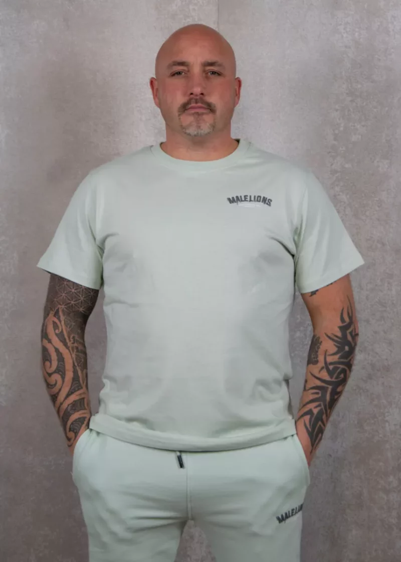 Malelions graffiti 2.0 t-shirt pale aqua