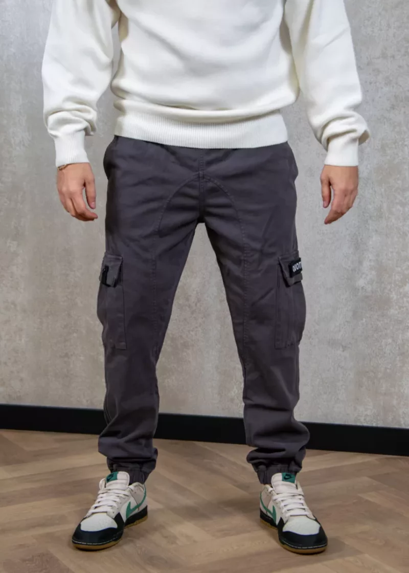 Quotrell ryder cargo pants anthracite