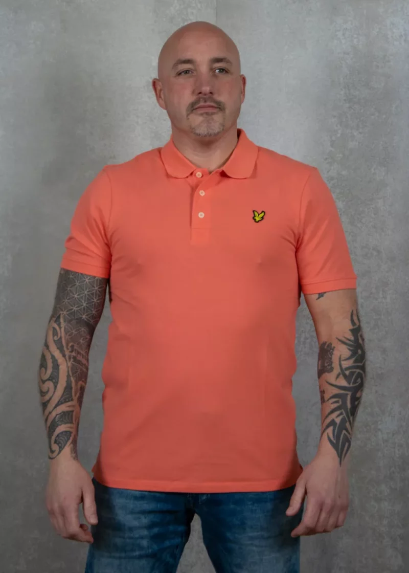 Lyle & Scott sp400vog x586 coral stand