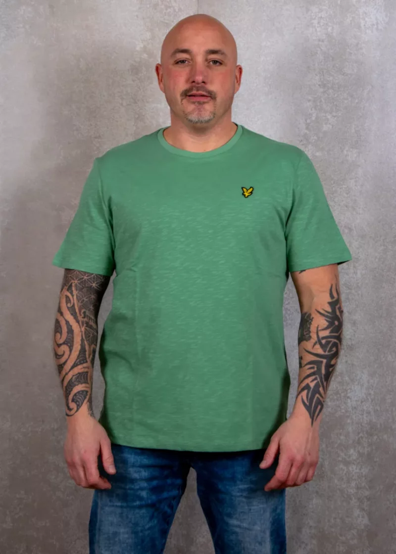 Lyle & Scott ts1804v x576 smoke green
