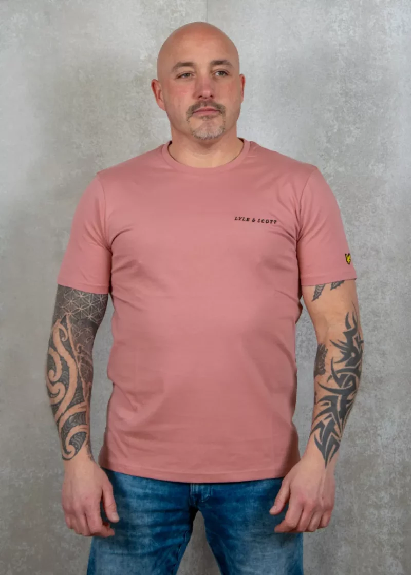 Lyle & Scott ts2007v x775 ash red/jet black