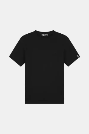 Malelions signature waffle t-shirt black
