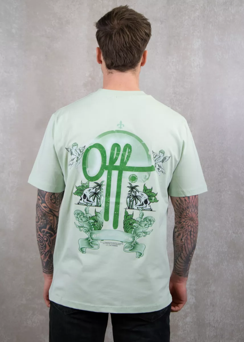 OFF THE PITCH higher purpose regular tee 501 mint