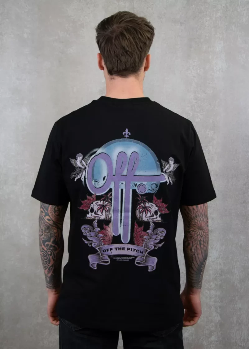 OFF THE PITCH higher purpose regular tee 998 black