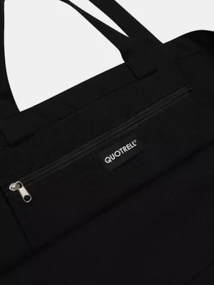 Quotrell tote bag black
