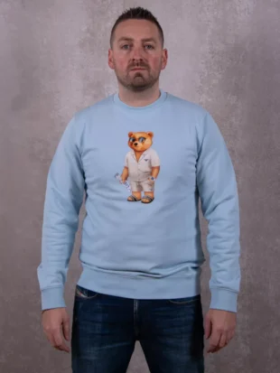 Baron Filou cxiii pullover sky blue